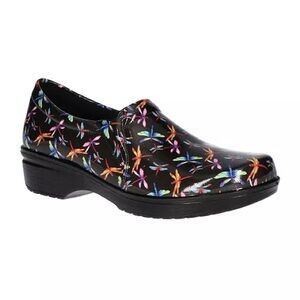 Easy Street Black Multicolor Mules